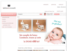 Tablet Screenshot of fabricadeaccesorii.ro